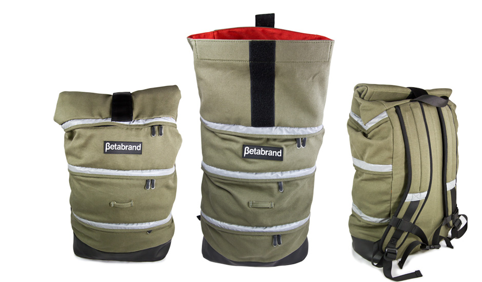 Betabrand's Cornucopia bag is a versatile way to carry your things, and can hold a remarkable amount of stuff.