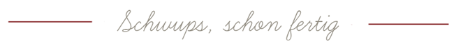Schwups Schwups