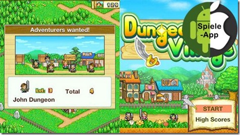 dungeon village gaming app 01