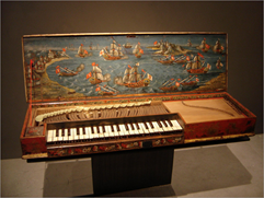 c0 The "Lépante" clavichord, Musée de la Musique, Paris 
