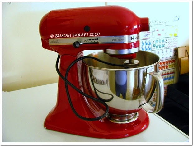 Cusinera's Red Kitchenaid Mixer© BUSOG! SARAP! 2010