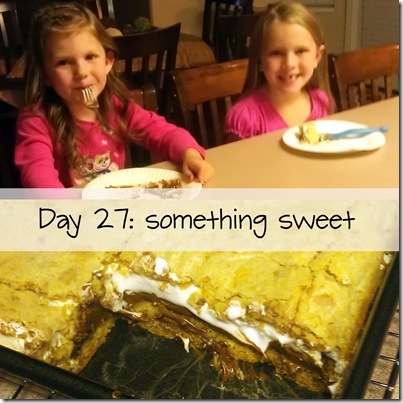 Day 27 something sweet