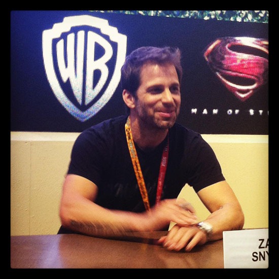 Zack Snyder on Comic-Con
