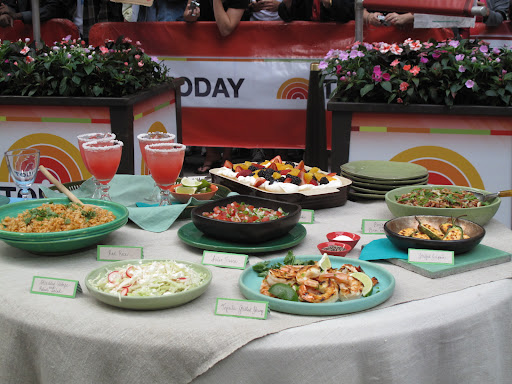 This is the really tasty Tex Mex BBQ menu from the June issue of Everyday Food magazine.