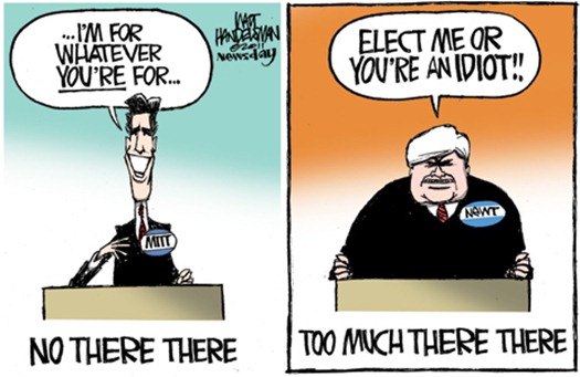 Mitt vs Newt