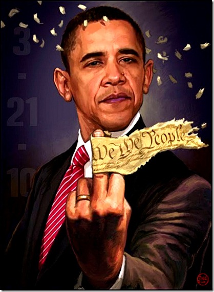Obama Shredded Constitution Obama Shredded Constitution