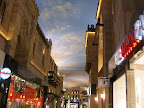 It looks like an evening in Italy, but it's actually the inside the M mall.
