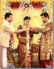 Actress Sneha Prasanna Wedding Reception Stills