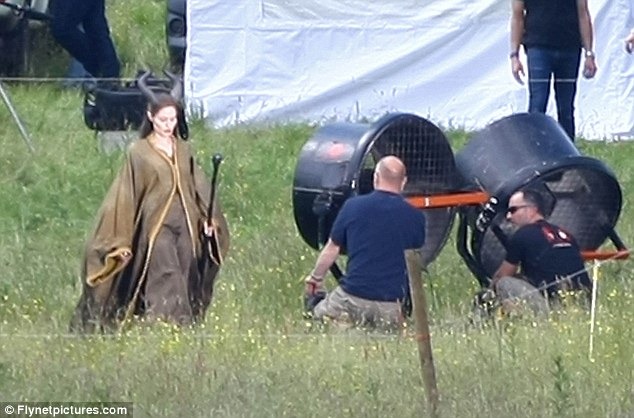 Maleficent képek a forgatásról 06