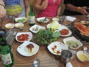 Korean BBQ ingredients...