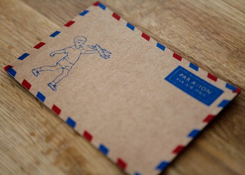 Par Avion Post Cards by Humunuku Shoppe Par Avion Post Cards by Humunuku Shoppe