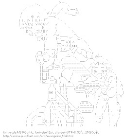 [AA]綾波レイ ＆ 碇シンジ （エヴァンゲリオン）