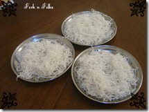 21 - Rice Idiyappam and potato stew 21 - Rice Idiyappam and potato stew