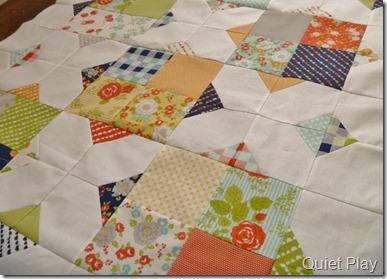 Happy Go Lucky quilt top