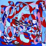 UNTITLED (2) 
home made oil on board
25 x 25cm
6.09.11