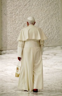 c0 Pope John Paul II walking away