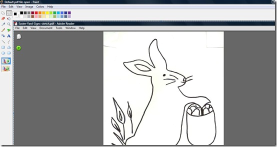 Paste in paint