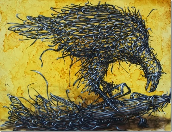 daleast-osmology-ii-ink_-acrylic_tea-on-canvas60x46cm2012 daleast-osmology-ii-ink_-acrylic_tea-on-canvas60x46cm2012