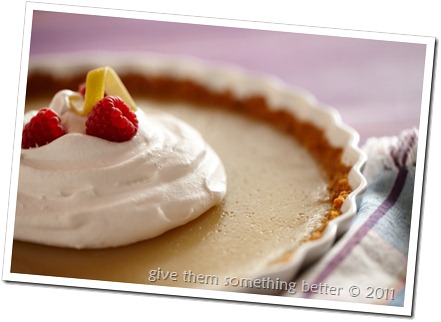 lemon pie detail