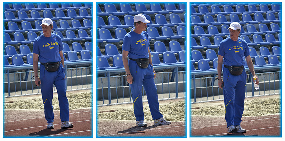 БОДРОВУ Валерію Васильовичу - особистому тренерові чемпіонів з легкої атлетики Ігоря Бодрова та Руслана Перестюка 
