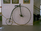 Old-fashioned bicycle Old-fashioned bicycle