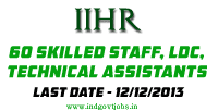 IIHR-Jobs-2013