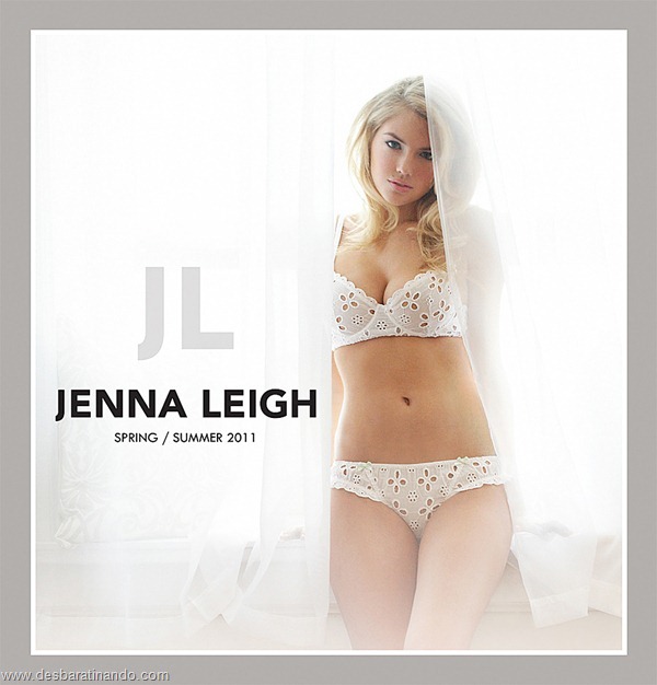 Kate Upton for Jenna Leigh Lingerie - photographed by Michael David Adams