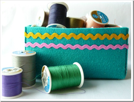 how to make a felt box how to make a felt box