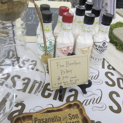 Rebecca sold bitters which make a great stocking stuffer for the cocktail lover.