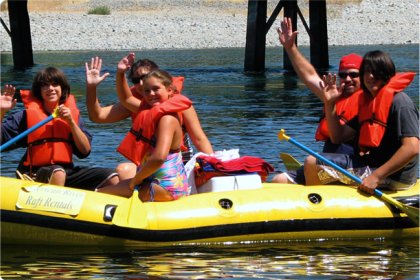 NATURAL BEAUTY: Biking and rafting along the American River