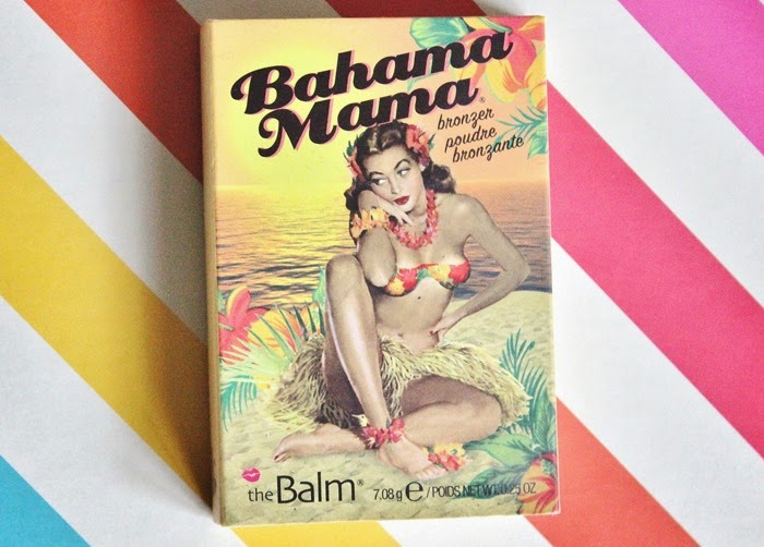 the balm bahama mama bronzer review swatch