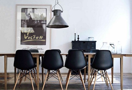 Eames stol, Apartment Therapy