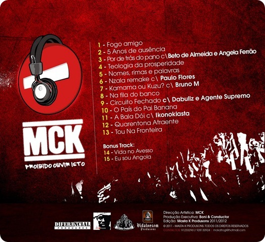 Mc K TrackList