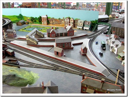 Miniature version of Shipley Railway station UK at  Middleton Railway, Masterton.