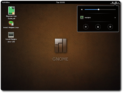 Manjaro 0.8.9 Community Editions - GNOME