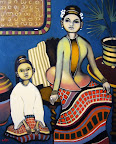 "Teacher" 60х73 (oil/acrylic on canvas)
