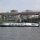 If you're lucky the Himiko water taxi, with its unususal design, will be available to take you down the Sumida River