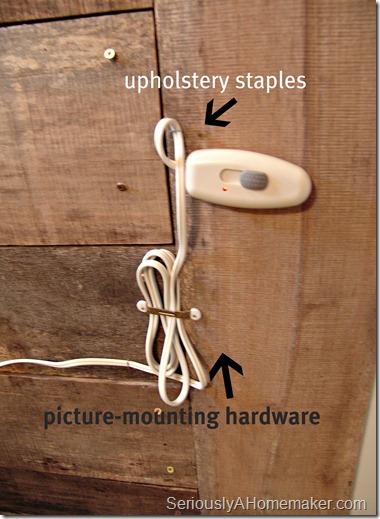 mounting ikea dimma switch to head board