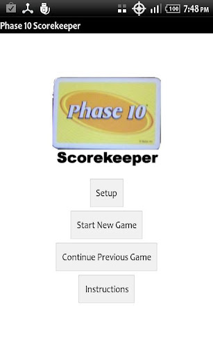 Phase 10 ScoreKeeper No Ads