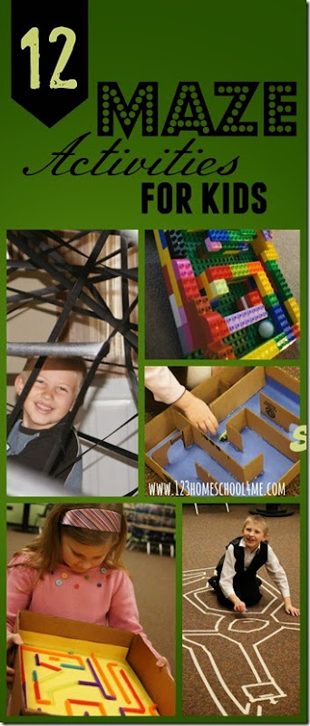 STEM - 12 Maze Activities for Kids STEM - 12 Maze Activities for Kids