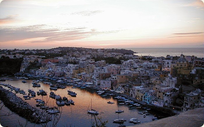 Procida-Corricella_Tramonto