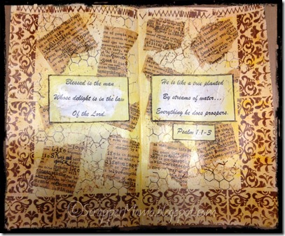 Blessed is the man journal page w border 2