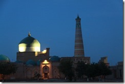View from the hotel, Khiva