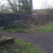 End of the 'up' Platform, the Steps That Lead From the Road That Runs Underneath the Bridge, and Also Shows the Site of the Signal Box in the Centre of the Photo. on the Right Side of the Photo, You Can See the 'trailway'/ Trackbed Heading North Towards Charlton Marshall. Photo by Dean Cockwell (january 2012). © All Rights Reserved