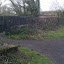 End of the 'up' Platform, the Steps That Lead From the Road That Runs Underneath the Bridge, and Also Shows the Site of the Signal Box in the Centre of the Photo.  on the Right Side of the Photo, You Can See the 'trailway'/ Trackbed Heading North Towards Charlton Marshall.

photo by Dean Cockwell (january 2012). © All Rights Reserved