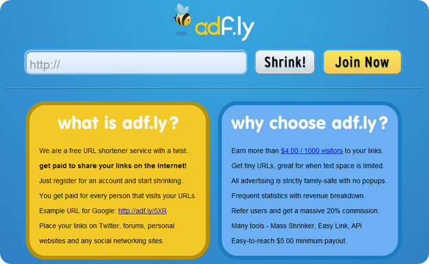 How much Does adfly Pay Per 1000 Views