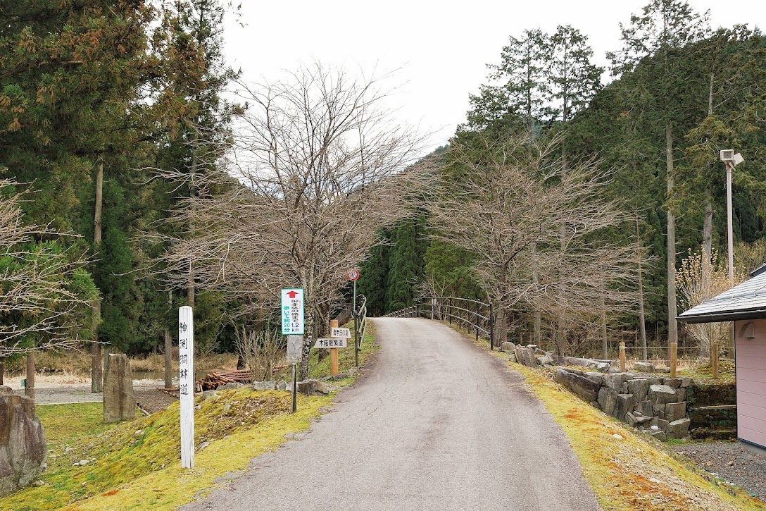 神淵洞林道入口