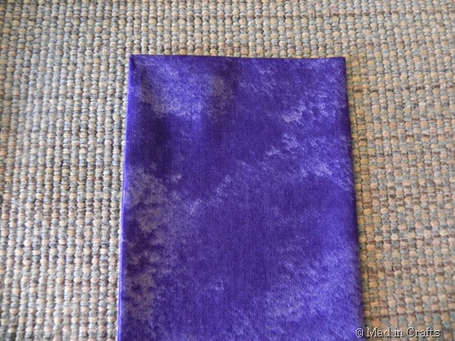 fold in half and iron fold in half and iron