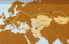 Carte route du lait