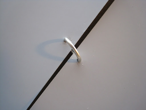 Close up of the ring.